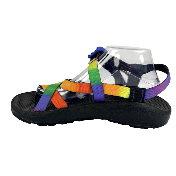Mens Chaco 11 Z/Cloud 2 Sandals Pride Rainbow Multicolor Hiking Adjustable USA - Picture 6 of 11
